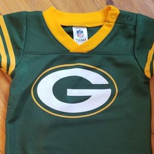 Green Bay Packer onesie